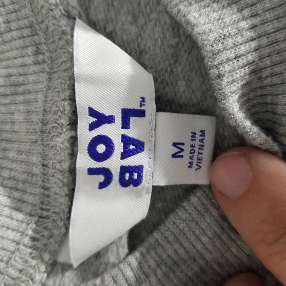 JOYLAB | crewneck long sleeve split hem top - Picture 4 of 6